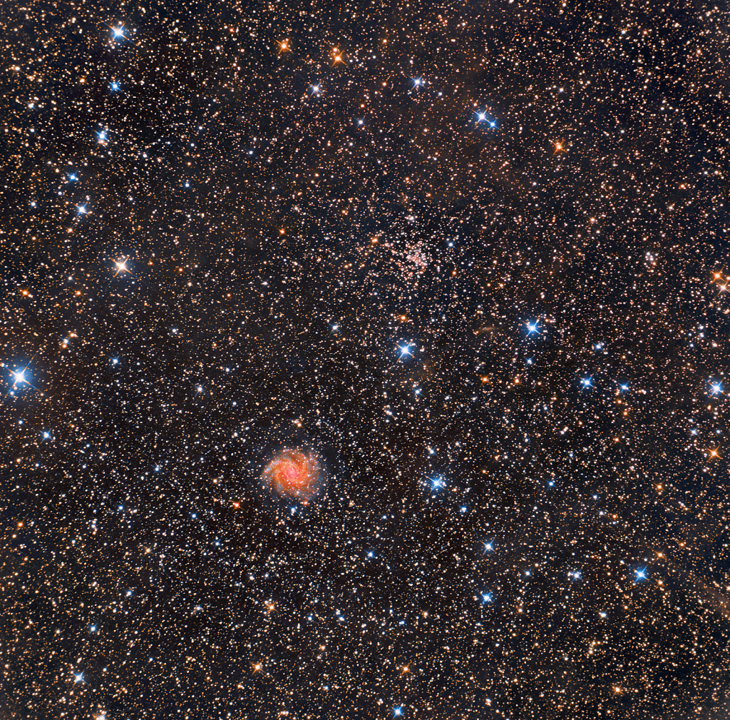 NGC 6946 and NGC6939